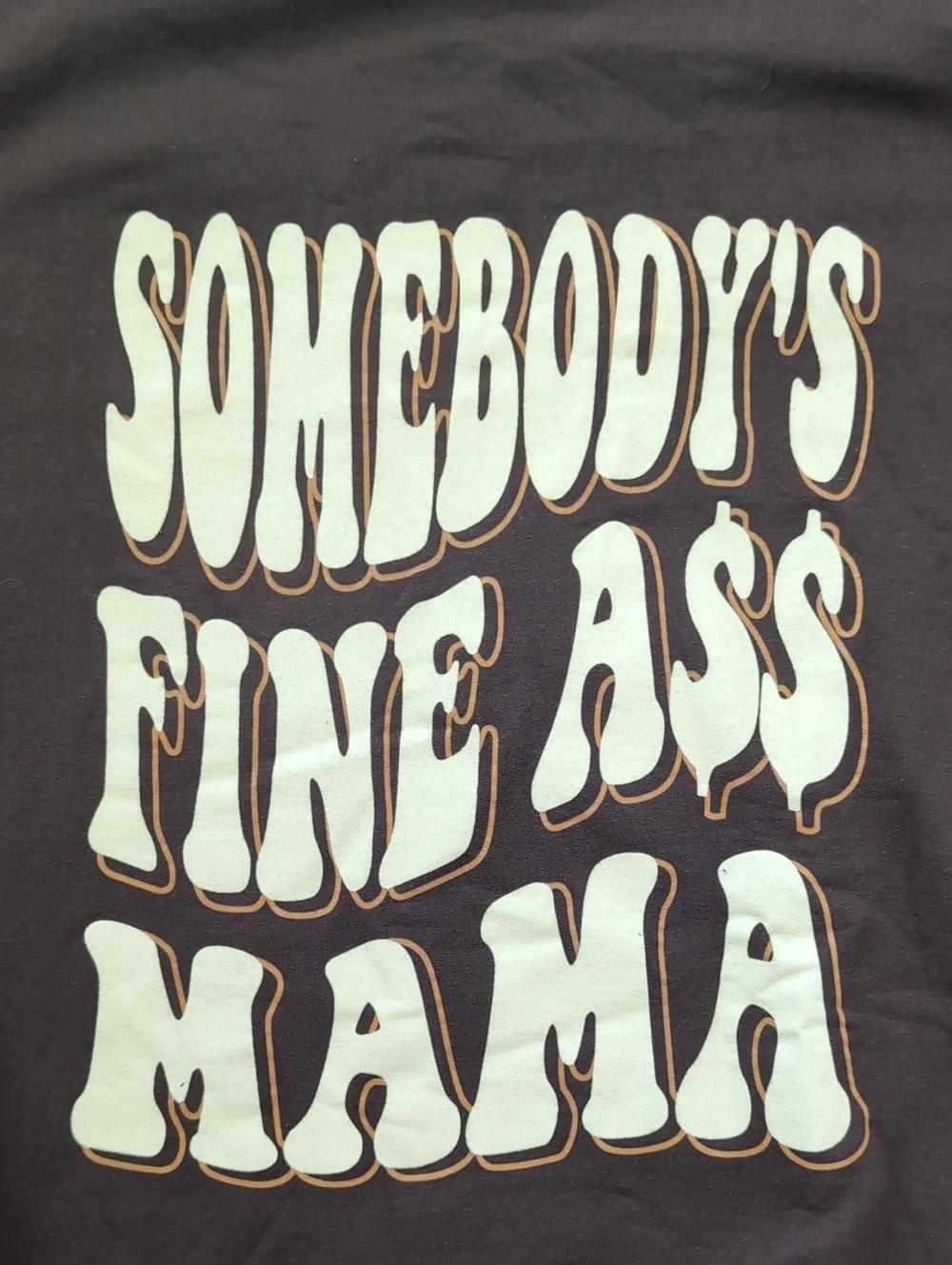 Bold Graphic Tee —Lettering on Back